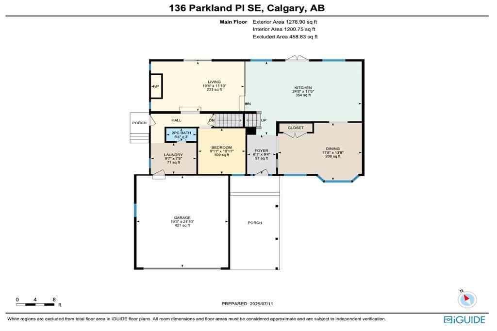 MLS® A2240423 - 136 Parkland Place SE in Parkland Calgary, Residential