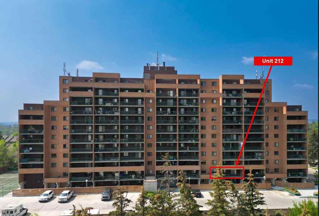 MLS® A2240428 - Unit #212 5204 Dalton Drive NW in Dalhousie Calgary, Residential