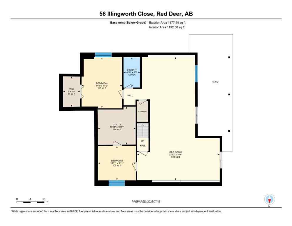 MLS® A2240429 - 56 Illingworth Close  in Ironstone Red Deer, Residential