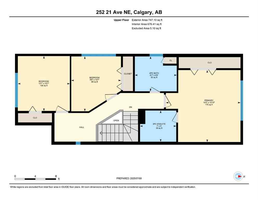 MLS® A2240440 - 252 21 Avenue NE in Tuxedo Park Calgary, Residential