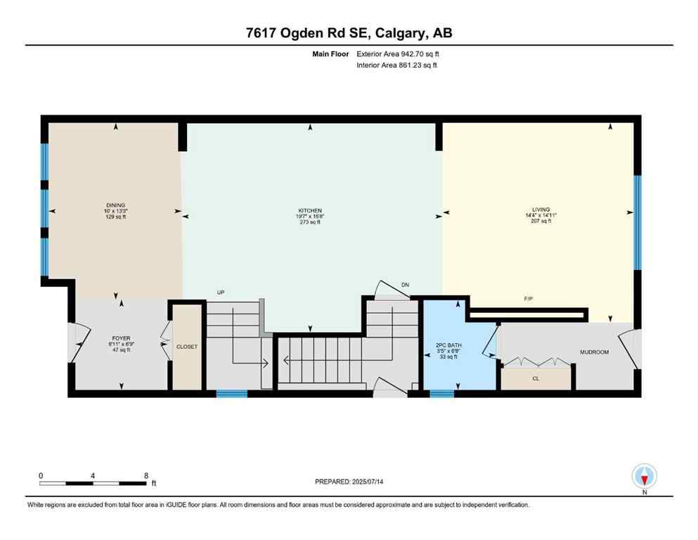 MLS® A2240441 - 7617 Ogden Road SE in Ogden Calgary, Residential