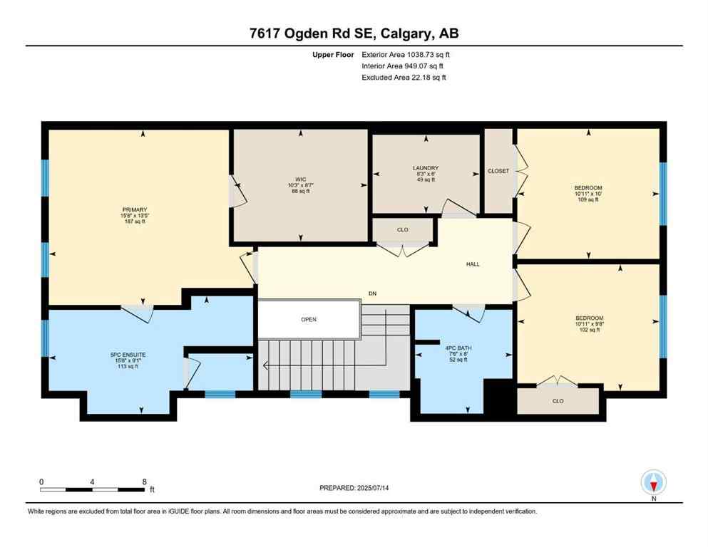 MLS® A2240441 - 7617 Ogden Road SE in Ogden Calgary, Residential