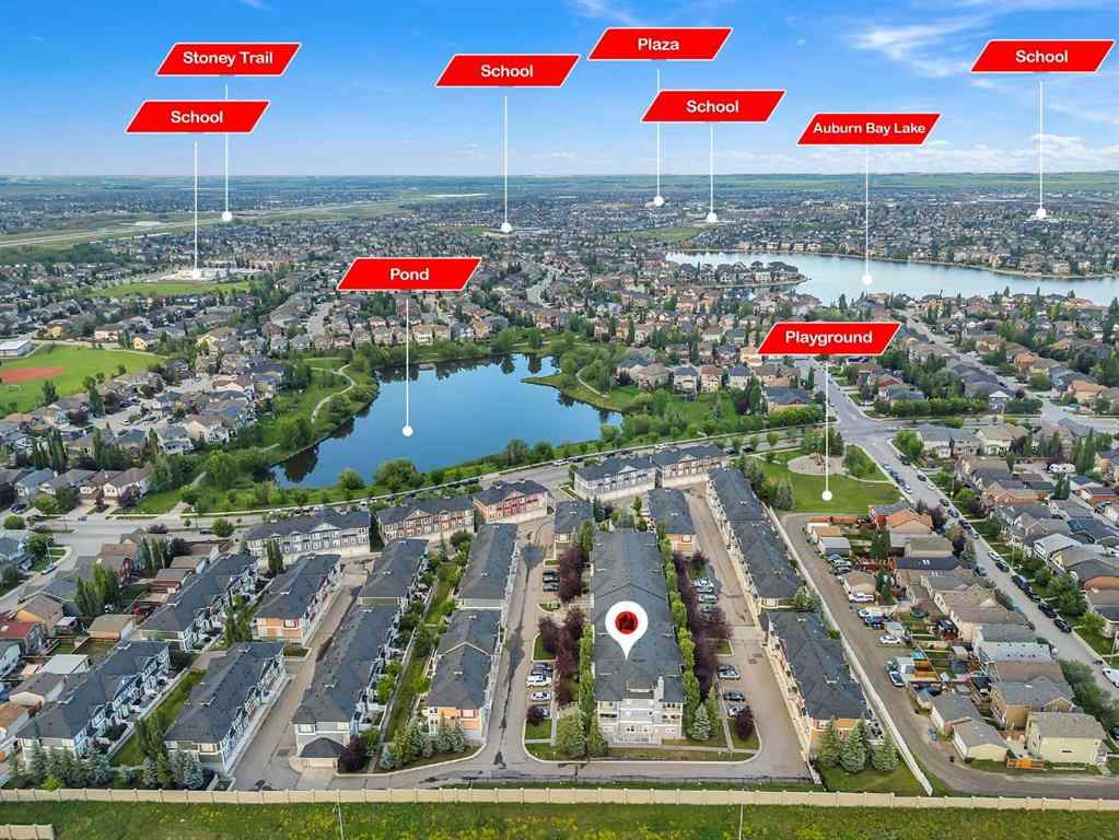 MLS® A2240452 - 57 Auburn Bay Common SE in Auburn Bay Calgary, Residential