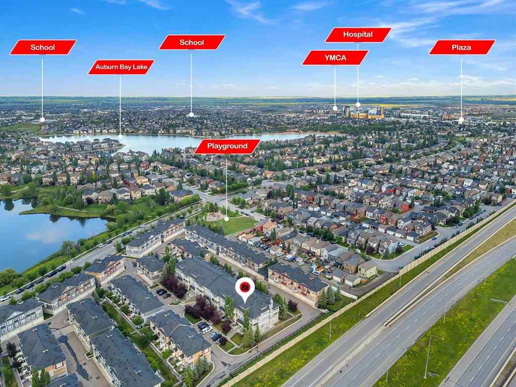 MLS® A2240452 - 57 Auburn Bay Common SE in Auburn Bay Calgary, Residential