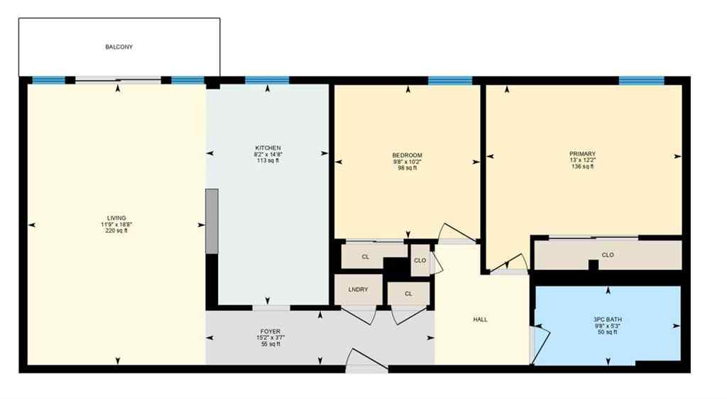 MLS® A2240489 - Unit #1103 733 14 Avenue SW in Beltline Calgary, Residential
