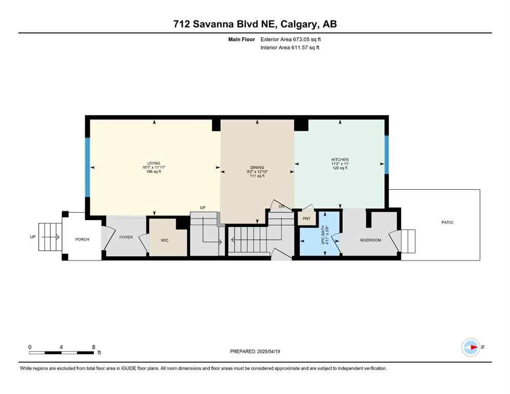 MLS® A2240582 - 712 Savanna Boulevard NE in Saddle Ridge Calgary, Residential