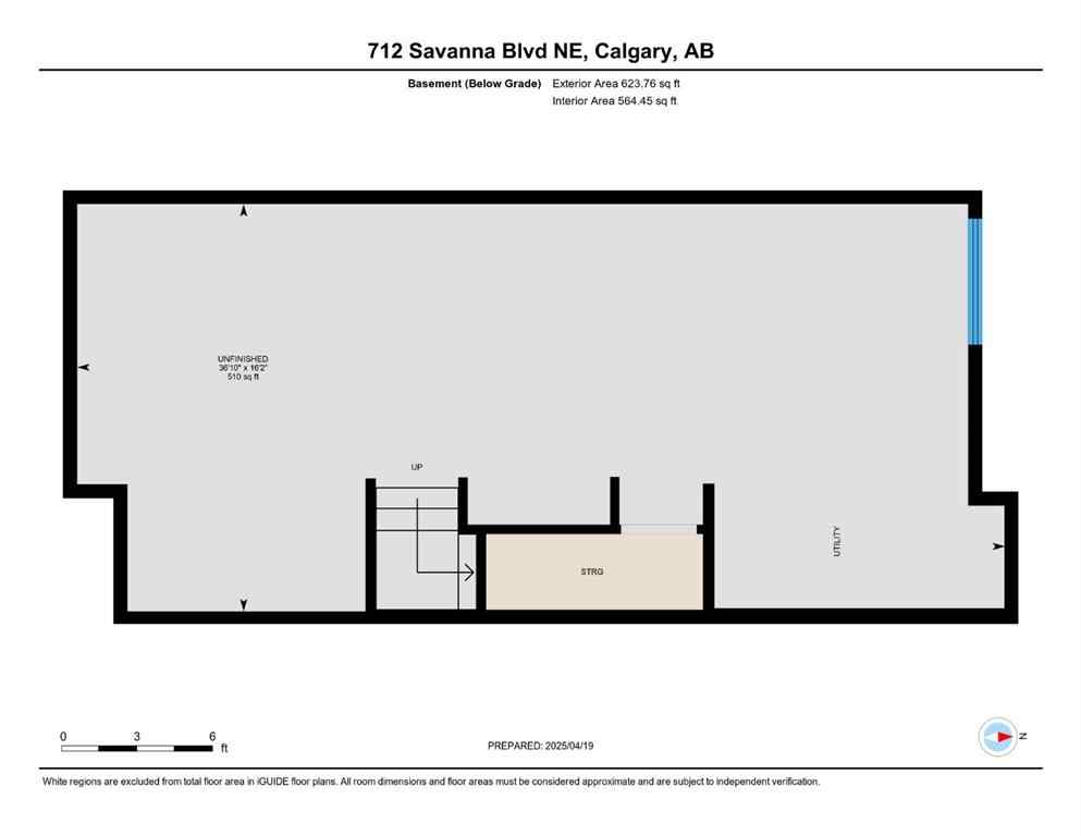 MLS® A2240582 - 712 Savanna Boulevard NE in Saddle Ridge Calgary, Residential