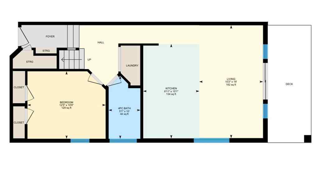MLS® A2240628 - Unit #102 1505 27 Avenue SW in South Calgary Calgary, Residential