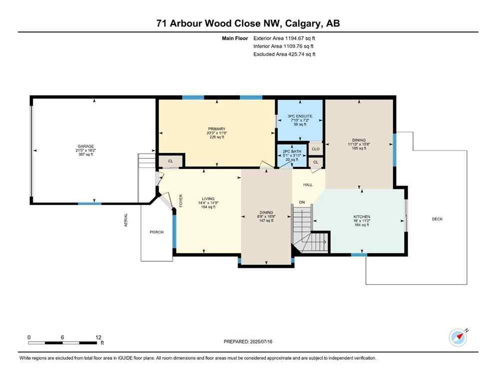 MLS® A2240666 - 71 Arbour Wood Close NW in Arbour Lake Calgary, Residential