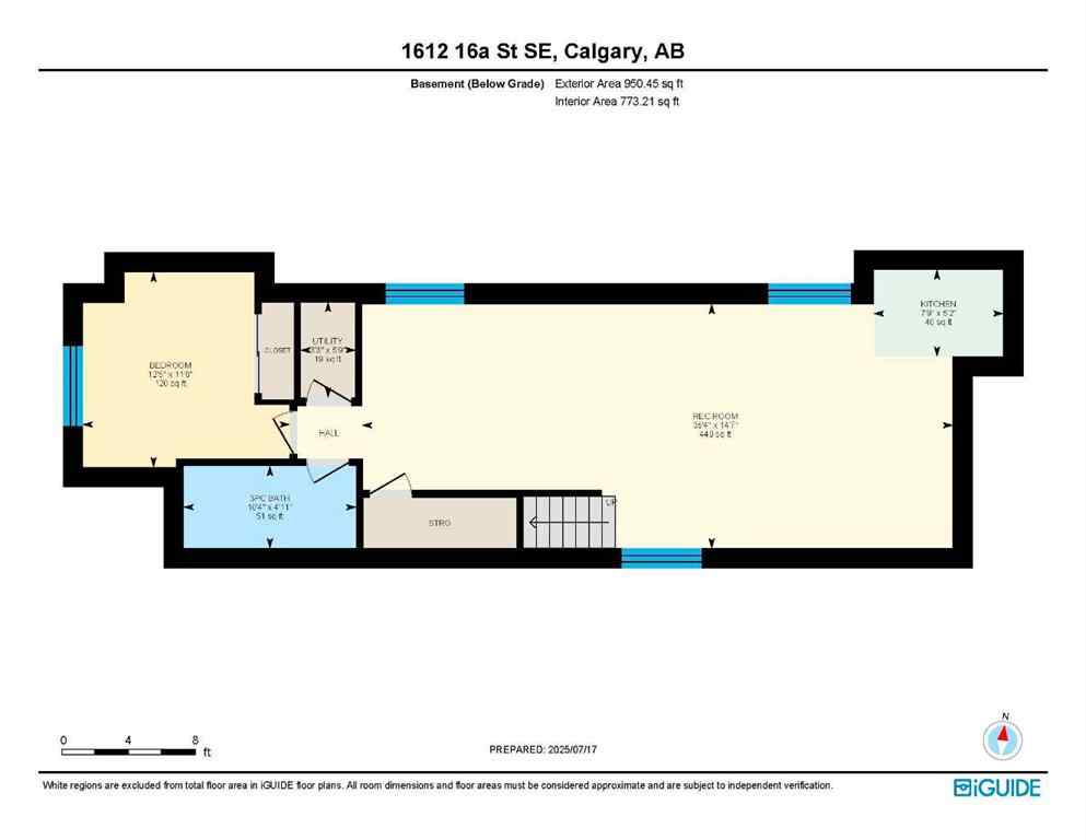 MLS® A2240668 - 1612 16A Street SE in Inglewood Calgary, Residential