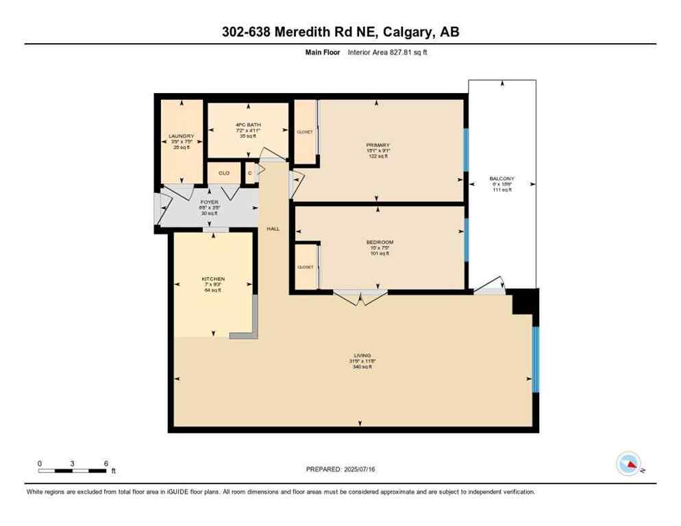 MLS® A2240861 - Unit #302 638 Meredith Road NE in Bridgeland/Riverside Calgary, Residential