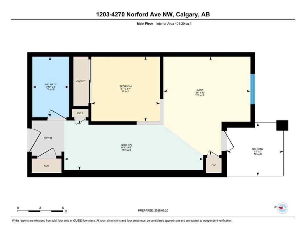 MLS® A2240948 - Unit #1203 4270 Norford Avenue NW in University District Calgary, Residential