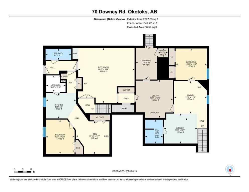 MLS® A2240964 - 70 Downey Road  in Downey Ridge Okotoks, Residential