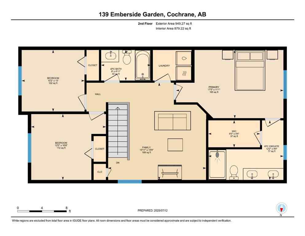 MLS® A2240987 - 139 Emberside Garden  in Fireside Cochrane, Residential