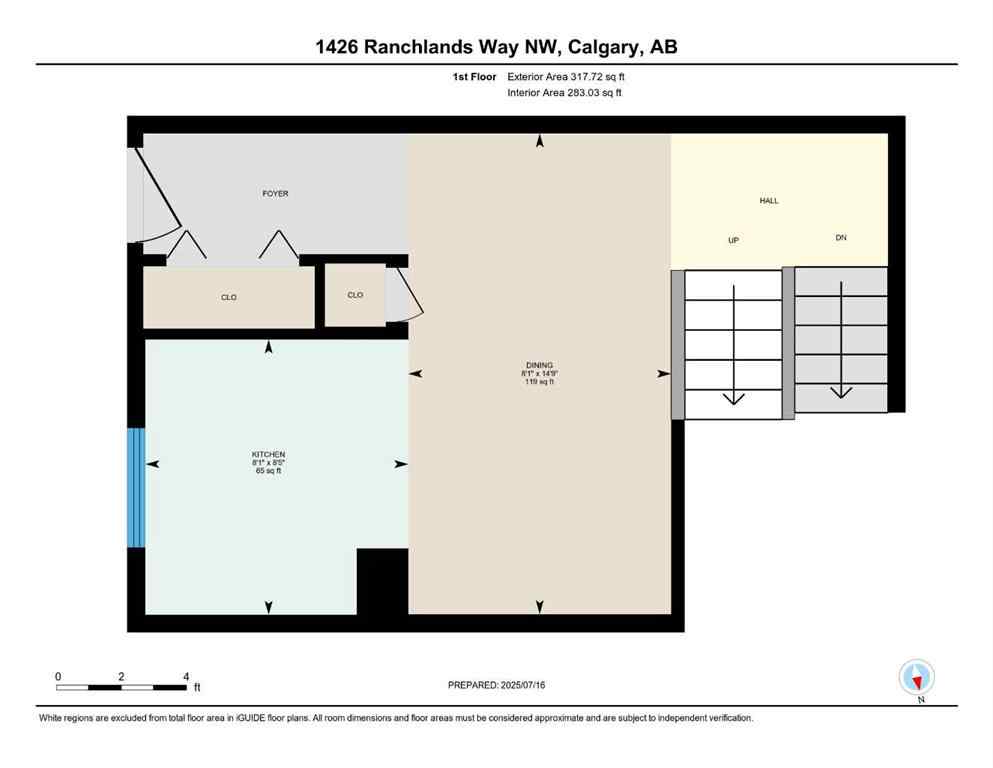 MLS® A2241068 - 1426 Ranchlands Way NW in Ranchlands Calgary, Residential