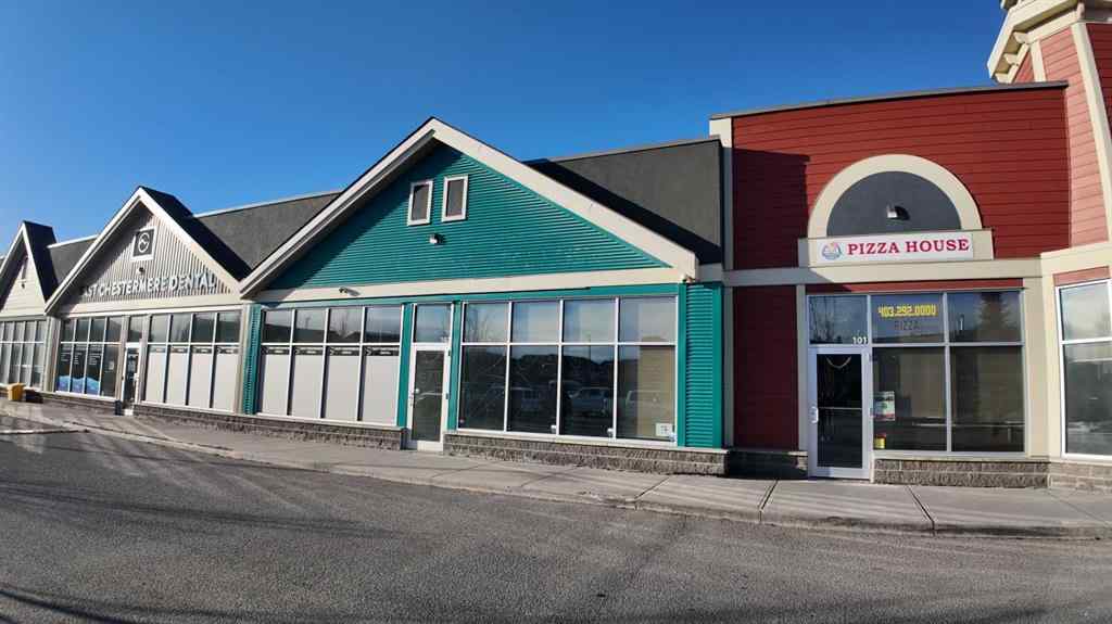 MLS® A2241088 - Unit #102 288 Kinniburgh Boulevard  in Kinniburgh North Chestermere, Commercial