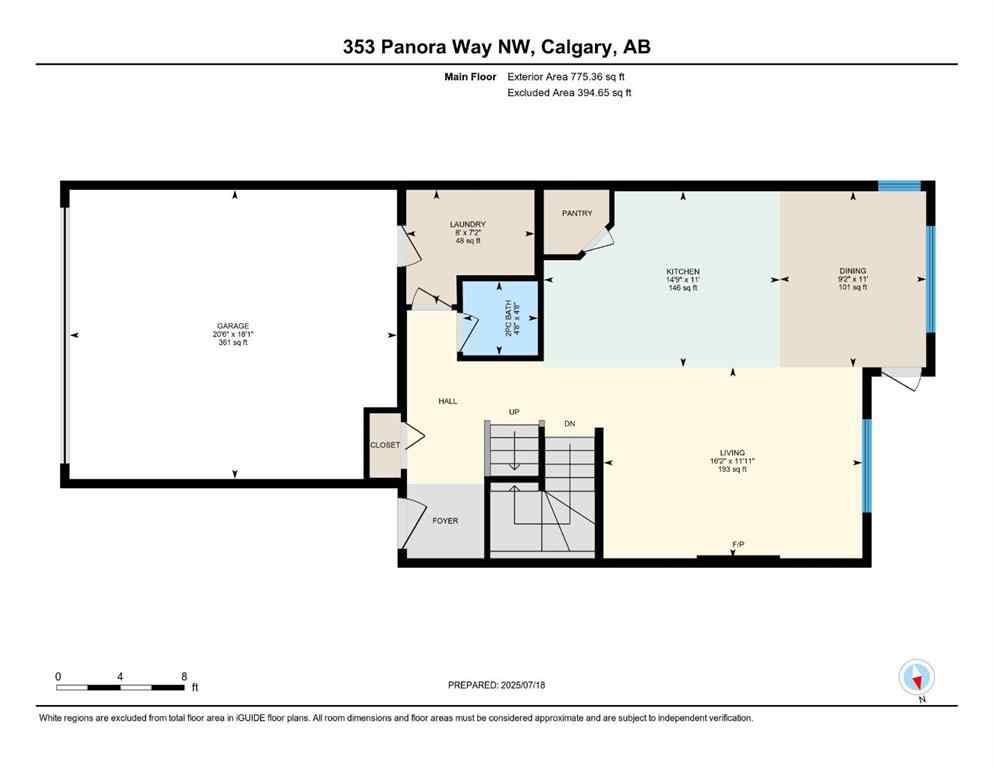 MLS® A2241146 - 353 Panora Way NW in Panorama Hills Calgary, Residential