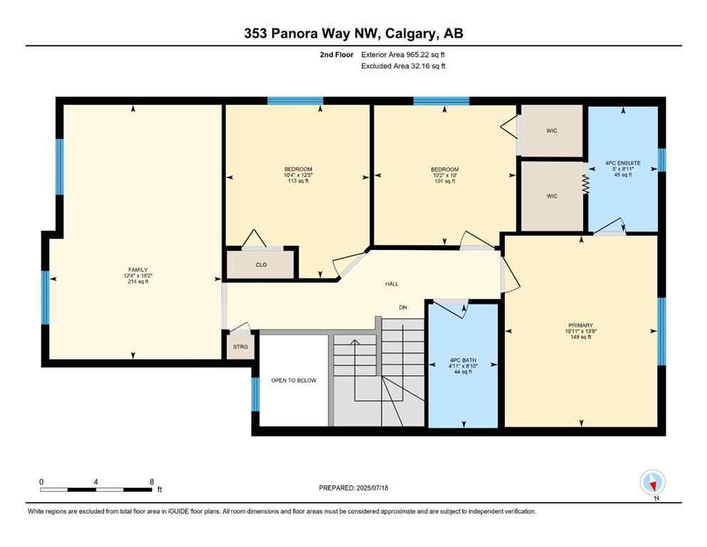 MLS® A2241146 - 353 Panora Way NW in Panorama Hills Calgary, Residential