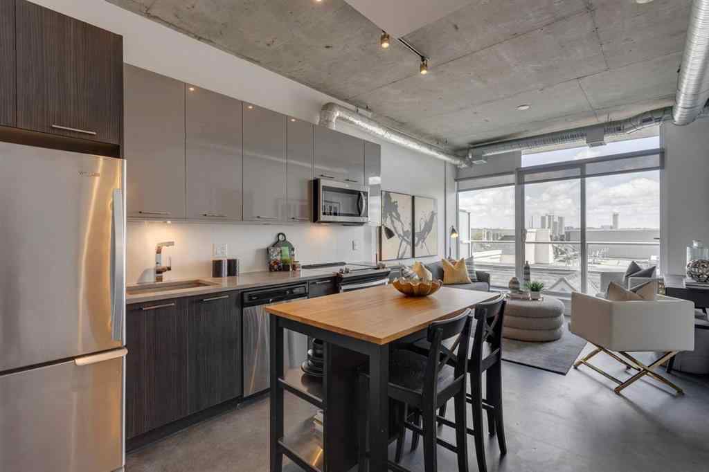 MLS® A2241165 - Unit #505 624 8 Avenue SE in Downtown East Village Calgary, Residential