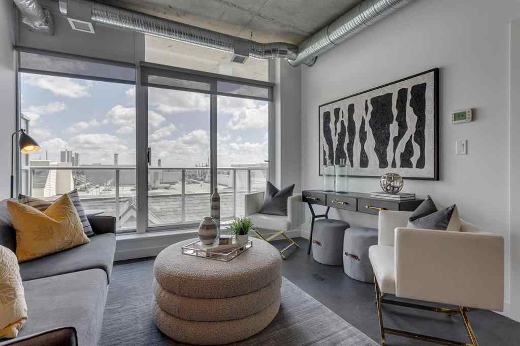 MLS® A2241165 - Unit #505 624 8 Avenue SE in Downtown East Village Calgary, Residential