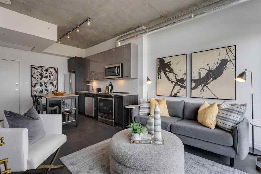 MLS® A2241165 - Unit #505 624 8 Avenue SE in Downtown East Village Calgary, Residential