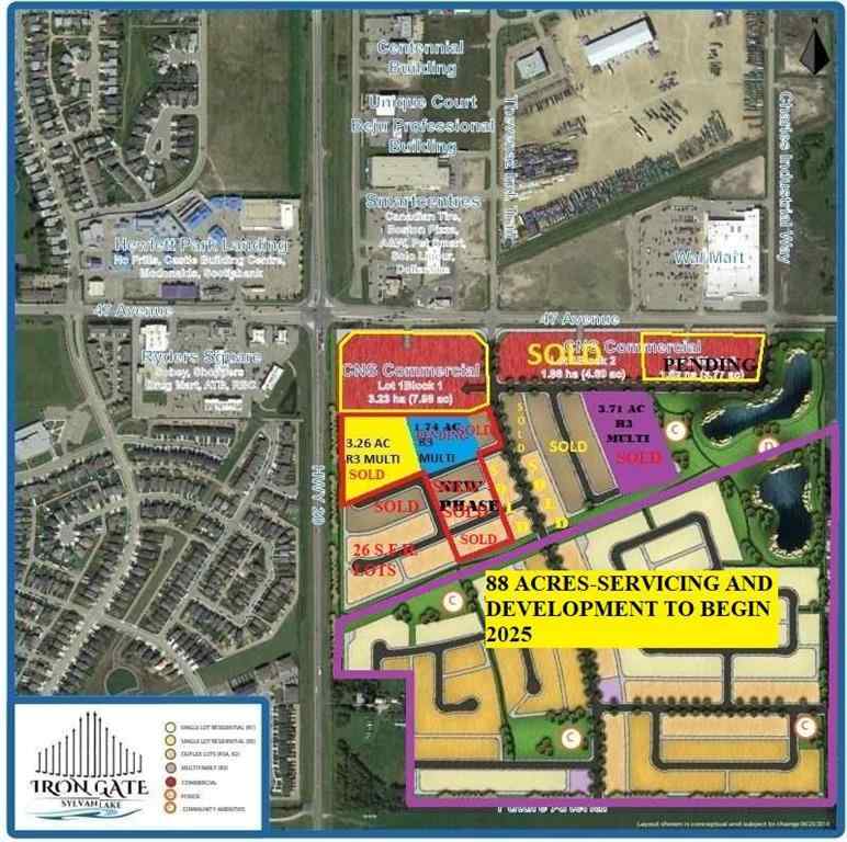 MLS® A2241255 - 0 IRON GATE Boulevard  in Iron Gate Sylvan Lake, Land