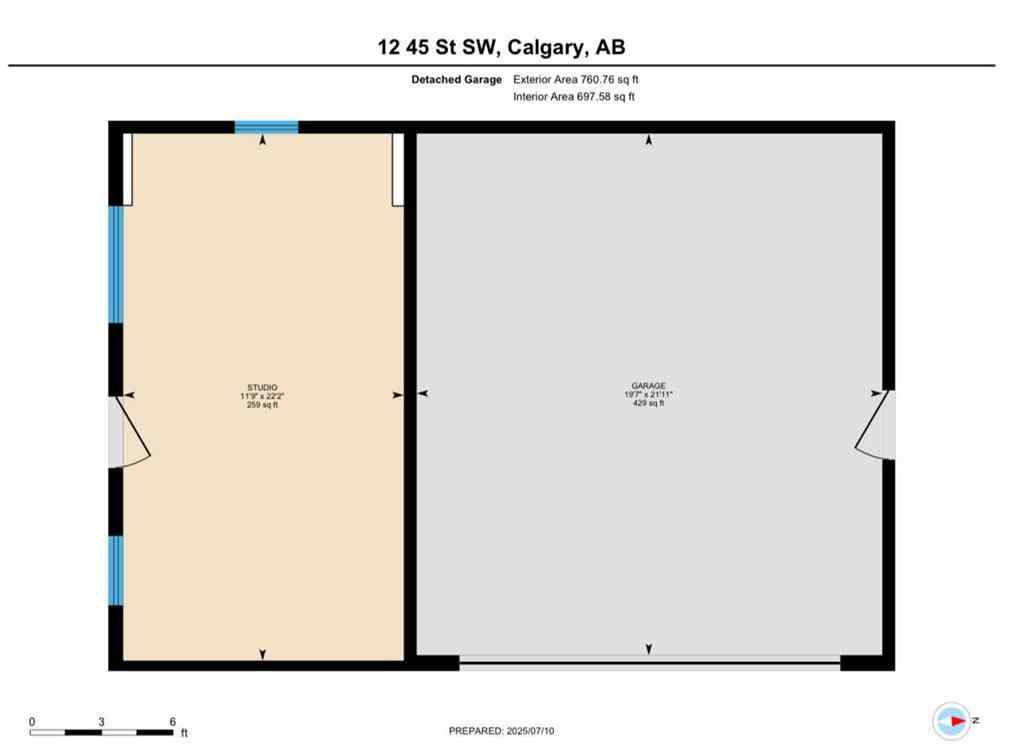 MLS® A2241297 - 12 45 Street SW in Wildwood Calgary, Residential