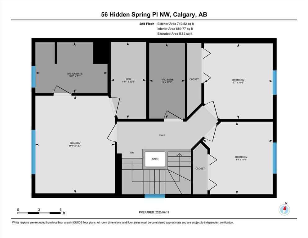 MLS® A2241304 - 56 Hidden Spring Place NW in Hidden Valley Calgary, Residential