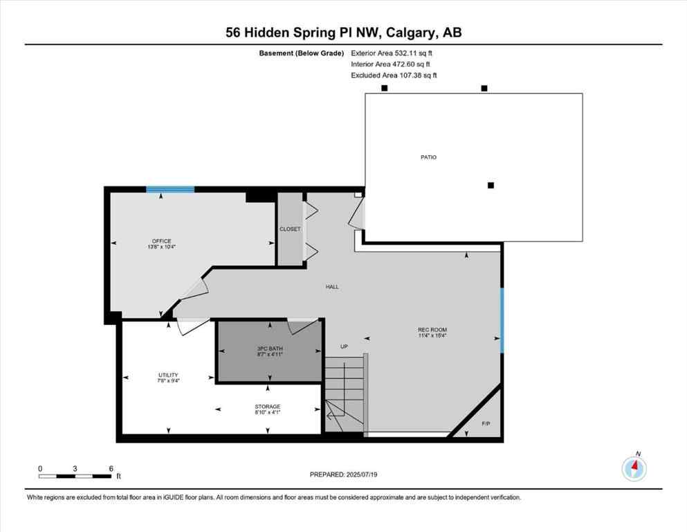 MLS® A2241304 - 56 Hidden Spring Place NW in Hidden Valley Calgary, Residential
