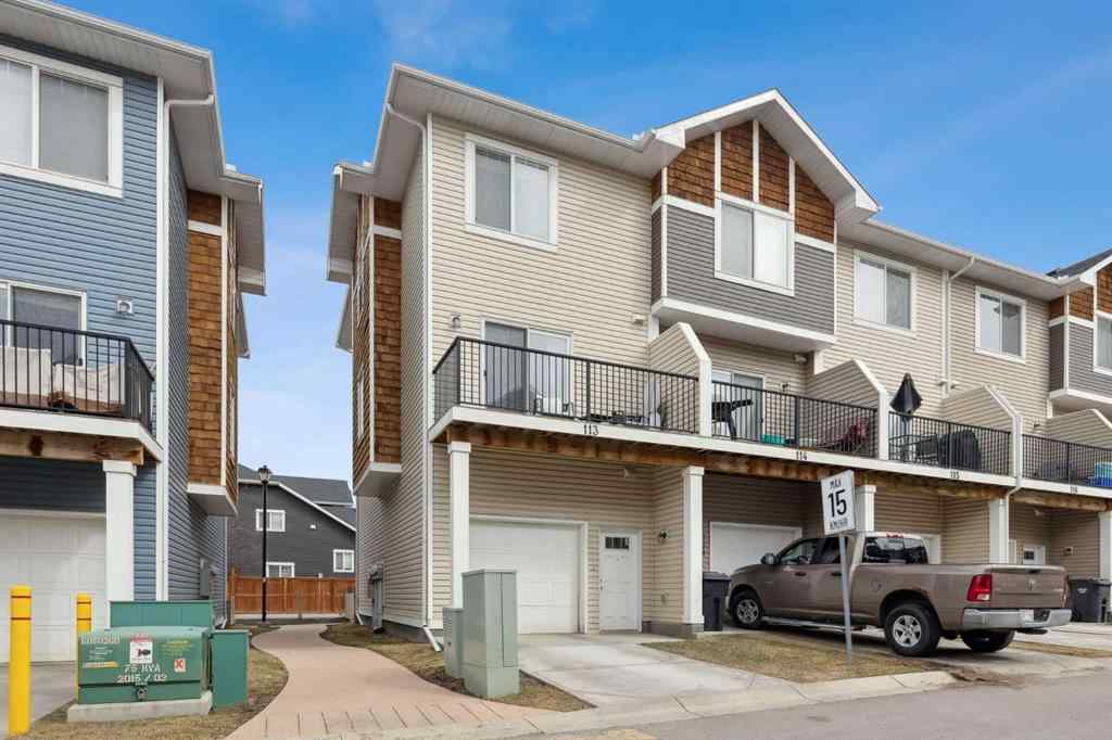 MLS® A2241328 - Unit #113 2802 Kings Heights Gate SE in Ravenswood Airdrie, Residential