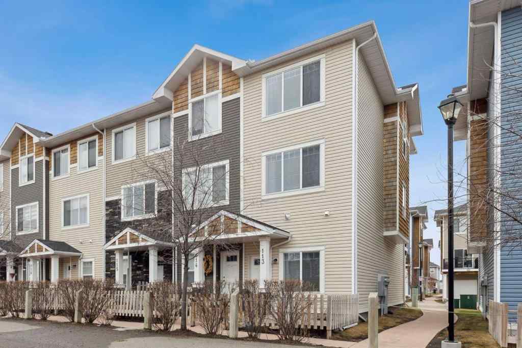MLS® A2241328 - Unit #113 2802 Kings Heights Gate SE in Ravenswood Airdrie, Residential