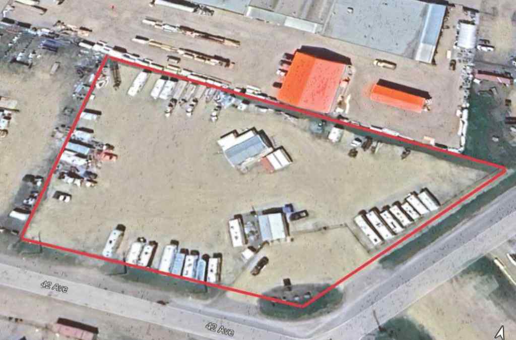 MLS® A2241435 - 6402 42 Avenue  in Southwest Industrial Park Ponoka, Commercial