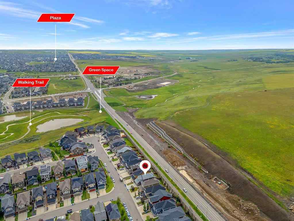 MLS® A2241438 - 296 Evansborough Way NW in Evanston Calgary, Residential