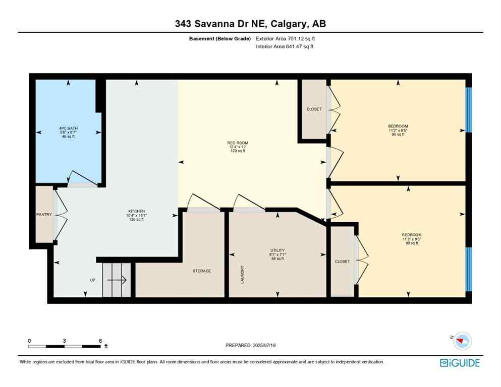 MLS® A2241480 - 343 Savanna Avenue NE in Saddle Ridge Calgary, Residential