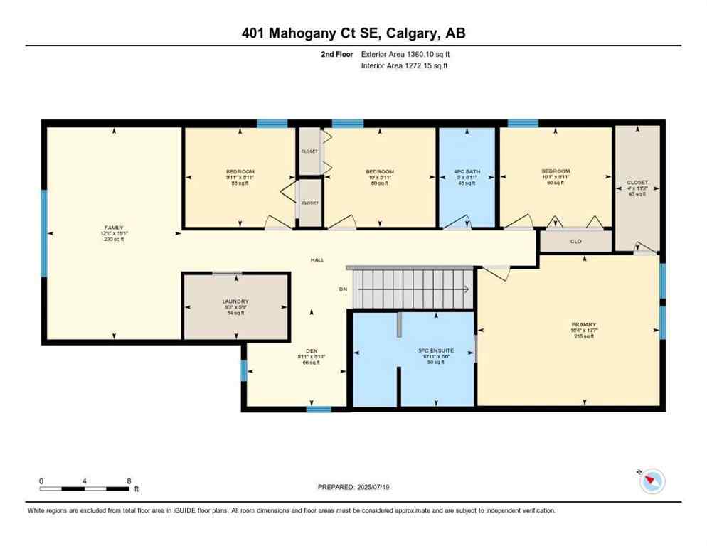 MLS® A2241510 - 401 Mahogany Court SE in Mahogany Calgary, Residential