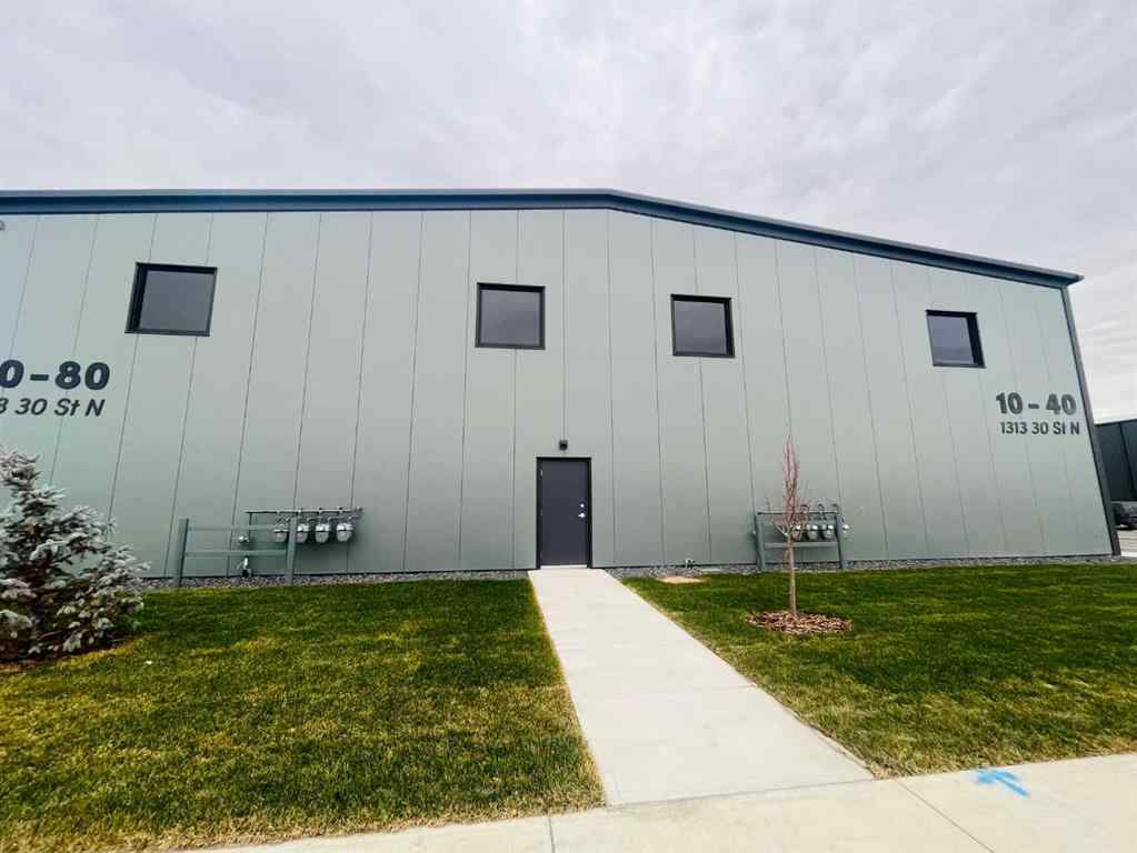 MLS® A2241565 - Unit #60 1313 30 Street N in Churchill Industrial Park Lethbridge, Commercial