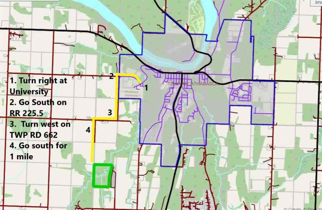 MLS® A2241783 -  PT-NW-6-66-22-W4   in NONE Rural Athabasca County, Land