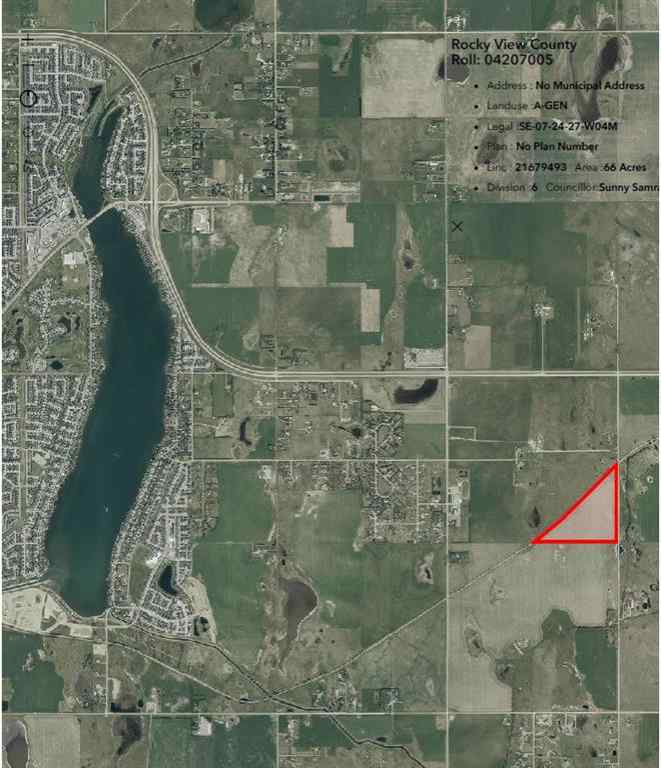 MLS® A2241809 -  Range Rd 275   in NONE Rural Rocky View County, Land