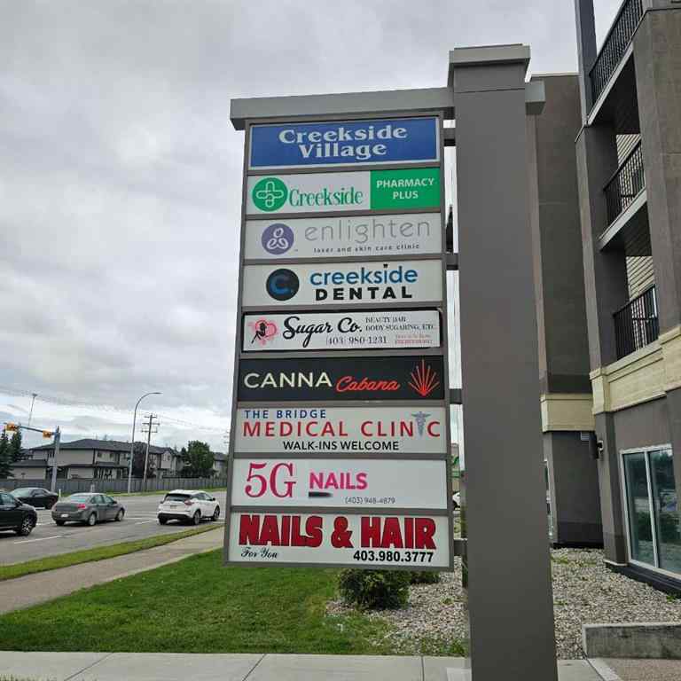 MLS® A2241831 - Unit #1113 403 Mackenzie Way SW in Downtown Airdrie, Commercial