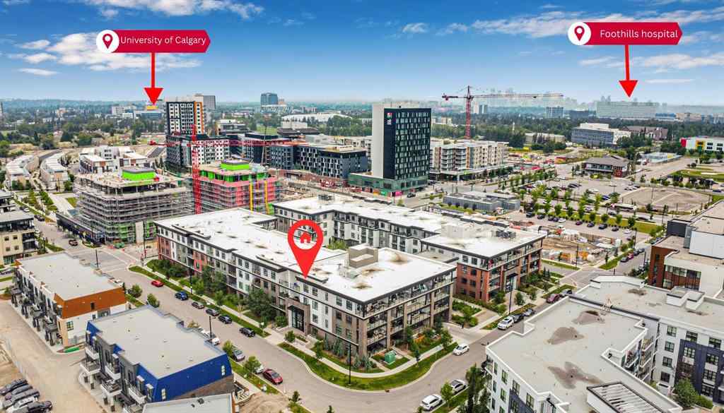 MLS® A2241863 - Unit #319 4275 Norford Avenue NW in University District Calgary, Residential