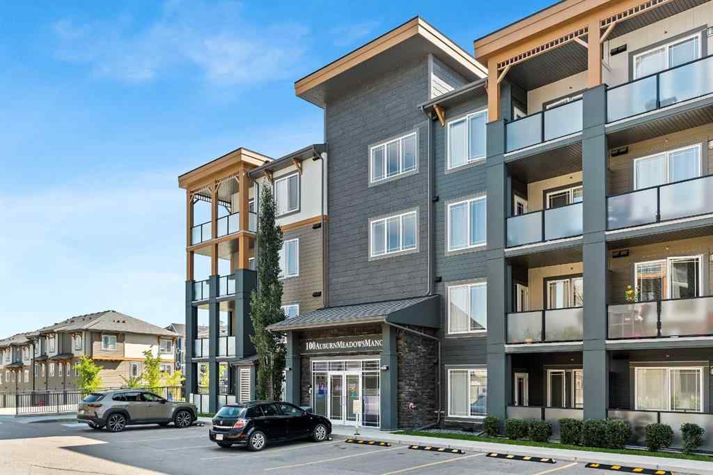MLS® A2241893 - Unit #206 100 Auburn Meadows Manor SE in Auburn Bay Calgary, Residential