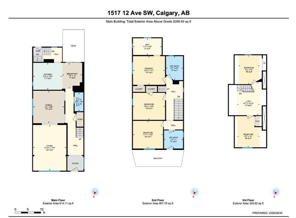MLS® A2241899 - 1517 12 Avenue SW in Sunalta Calgary, Residential