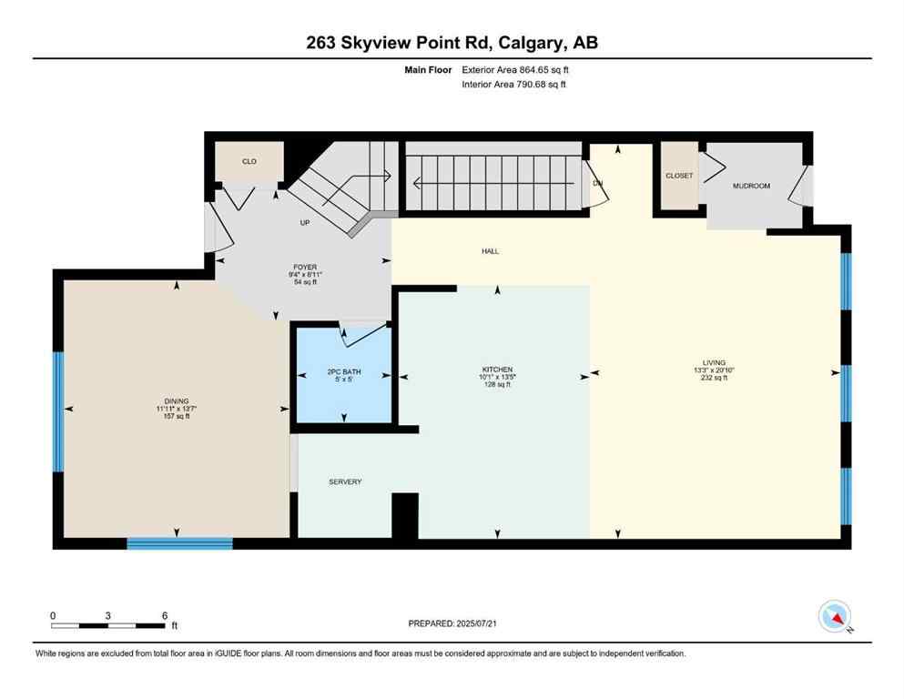 MLS® A2241905 - 263 Skyview Point Road NE in Skyview Ranch Calgary, Residential