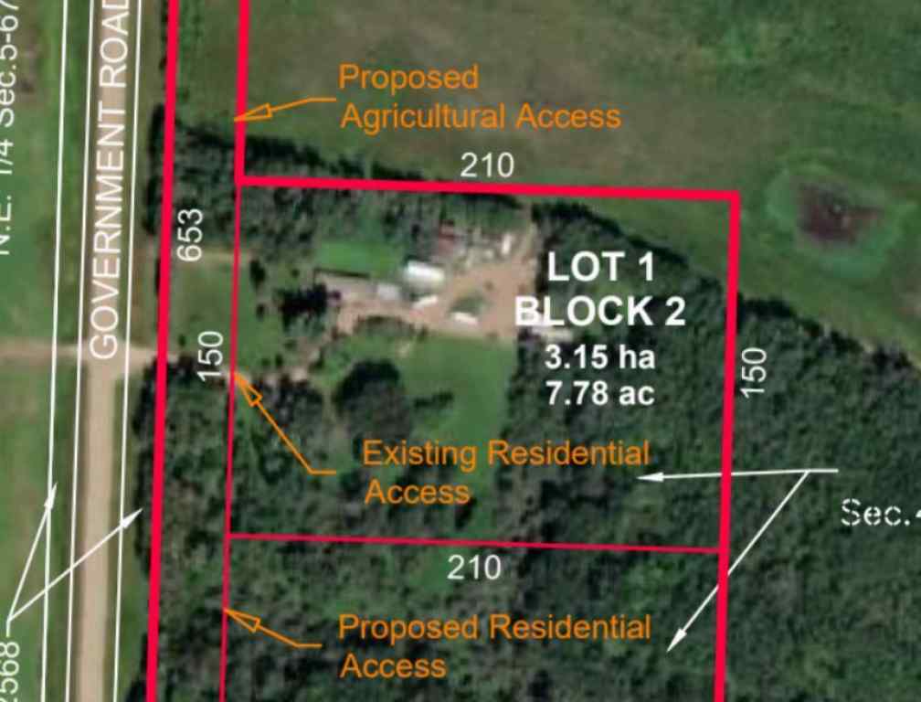 MLS® A2241921 - 670051A Highway 813   in NONE Rural Athabasca County, Residential