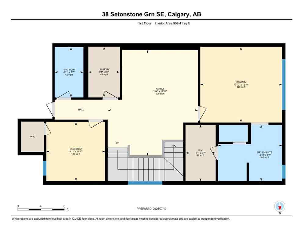MLS® A2241949 - 38 Setonstone Green SE in Seton Calgary, Residential