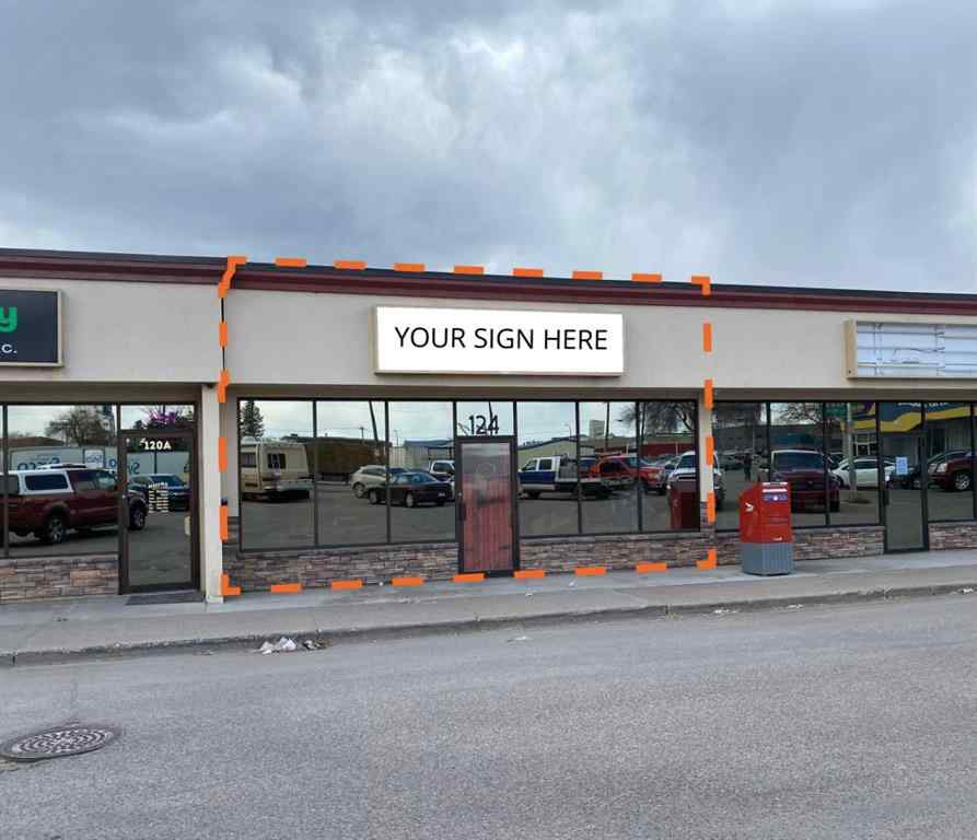 MLS® A2241957 - 124 Mayor Magrath Drive N in Westminster Lethbridge, Commercial