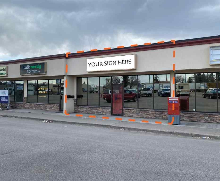 MLS® A2241957 - 124 Mayor Magrath Drive N in Westminster Lethbridge, Commercial