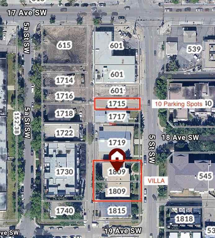 MLS® A2241961 - 1809 5 Street SW in Cliff Bungalow Calgary, Commercial