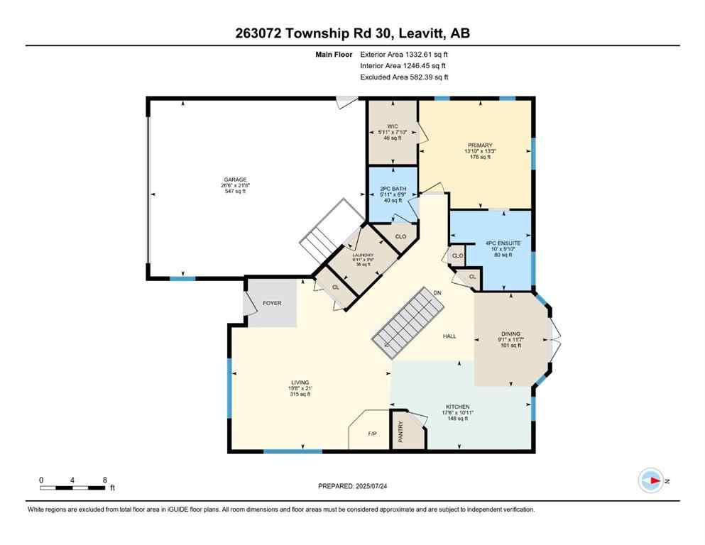 MLS® A2241970 - 263072A TWP RD 30   in NONE Leavitt, Residential