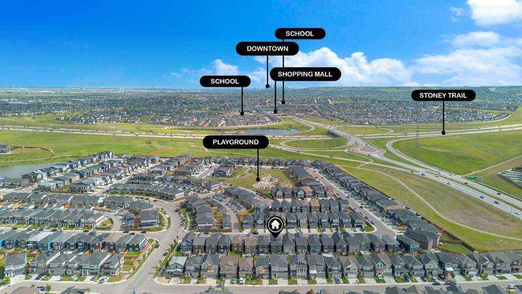 MLS® A2241978 - 38 Carringsby Way NW in Carrington Calgary, Residential